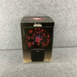 Vintage Eye Of The Storm Plasma Globe New In Box 1980s
